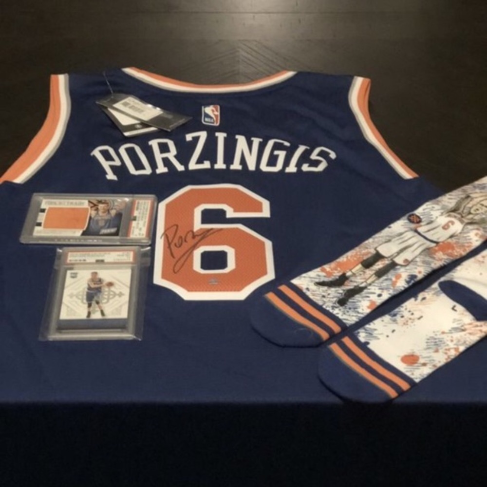 Porzingis Signed Jersey Collection